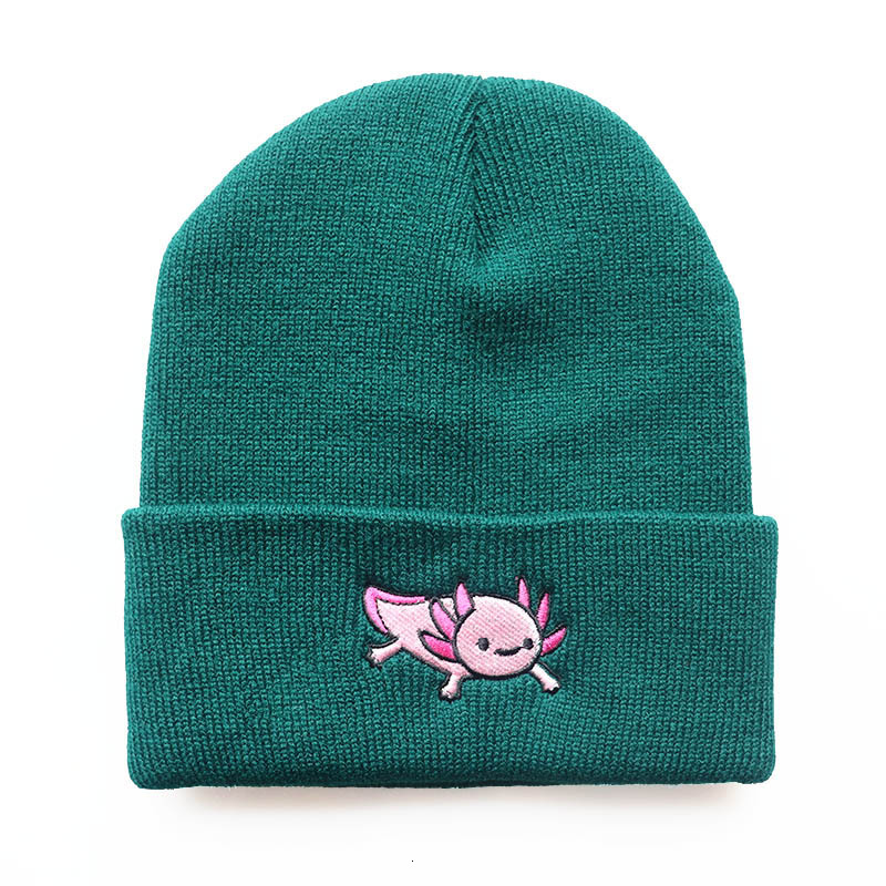 High quality design,Popular men's women's autumn and winter cartoon animal hexagonal dinosaur embroidery knitted woolen outdoor sports cold 