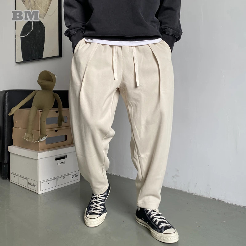 Spring Autumn Fashion Casual Sweatpants Men Clothing Hip Hop Sports Harem Pants Japanese Harajuku Joggers Trend Trousers Male 241104