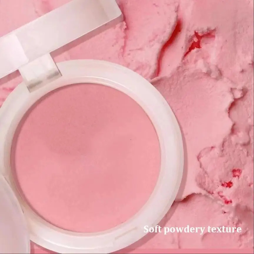 ROMANTIC BEAUTY Soft cream powder blusher makeup air pad liquid powder blusher suitable for cheeks light weight wear-resistant natural appearance 2411