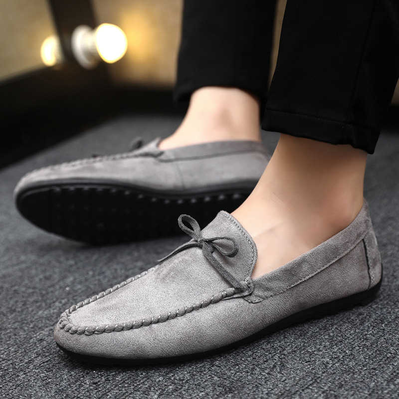 CMM Business Summer Mens Casual Trendy Shoes Wedding Groom Driving Fashion Loafer Shoes Lazy Thick Bottom