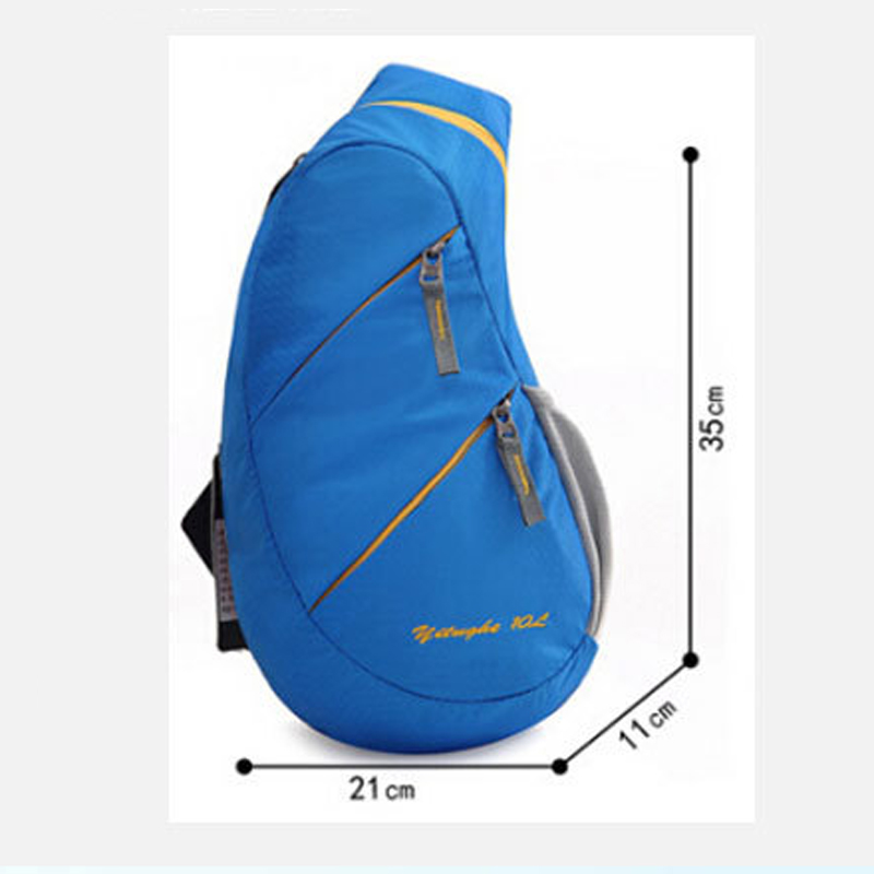 Women Crossbody Bag Waterproof Nylon Travel Bag Men Shoulder Sling Bag Unisex chest pack muscle men chest back Bag For Girl