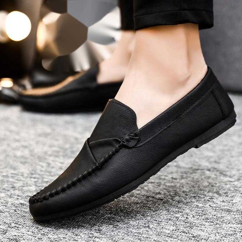 CMM British Work Soft Sole Waterproof Casual Brown Lightweight Anti Slip Mens Loafer Dou Shoes Mens Shoes Business