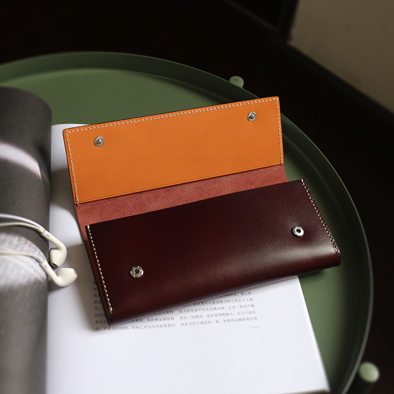 Luxury Clutch Bag Women Genuine Leather Top End Quality Men Cell Phone Wallet Cowskin Vintage Long Storage Purses