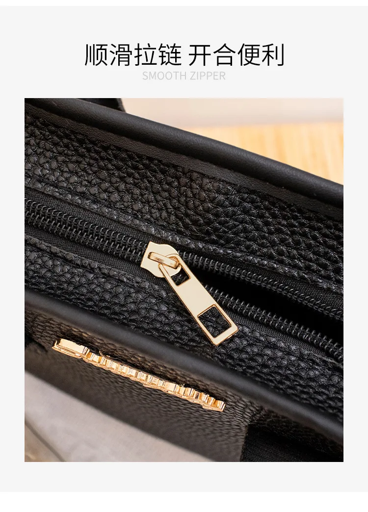Bag women 2023 trendy ladies bags fashion casual lychee pattern one shoulder small square bag