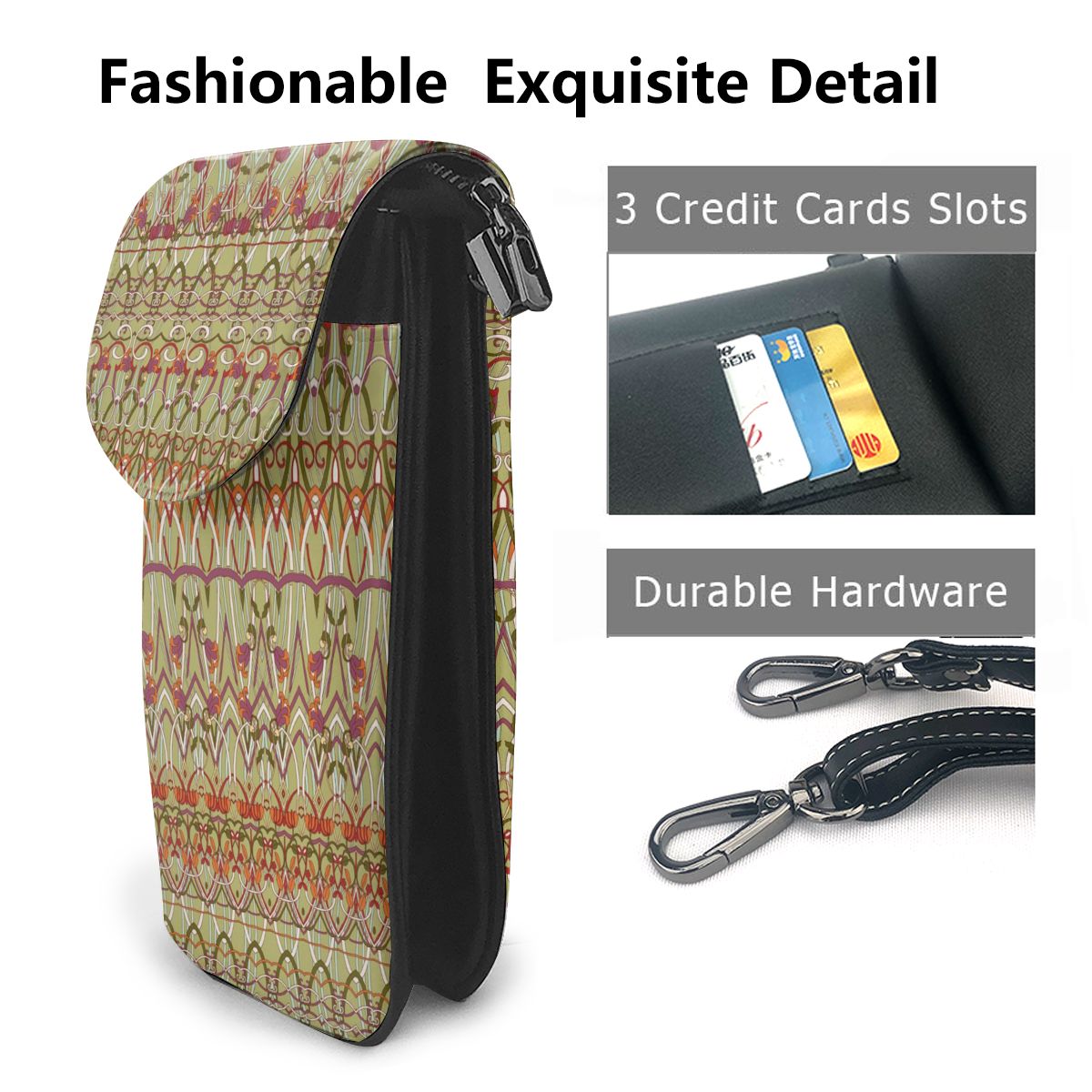 NOISYDESIGNS Ethnic Style New Children Girls Small Shoulder Bag Kids Phone Bags PU Leather Crossbody Handbags Female
