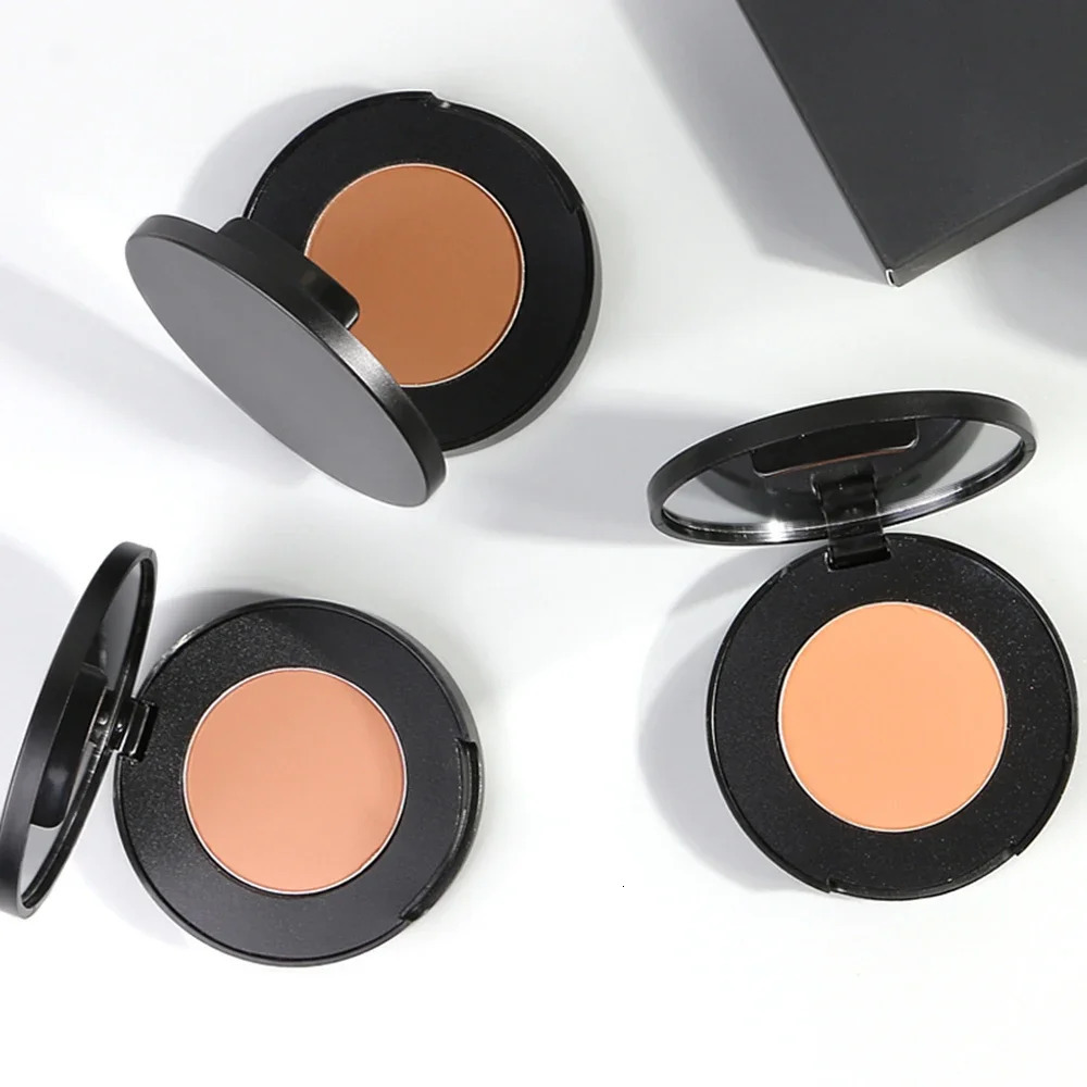 Private Label 12 color concealer customized bulk monochrome contour disc compact makeup bright and lasting 241107