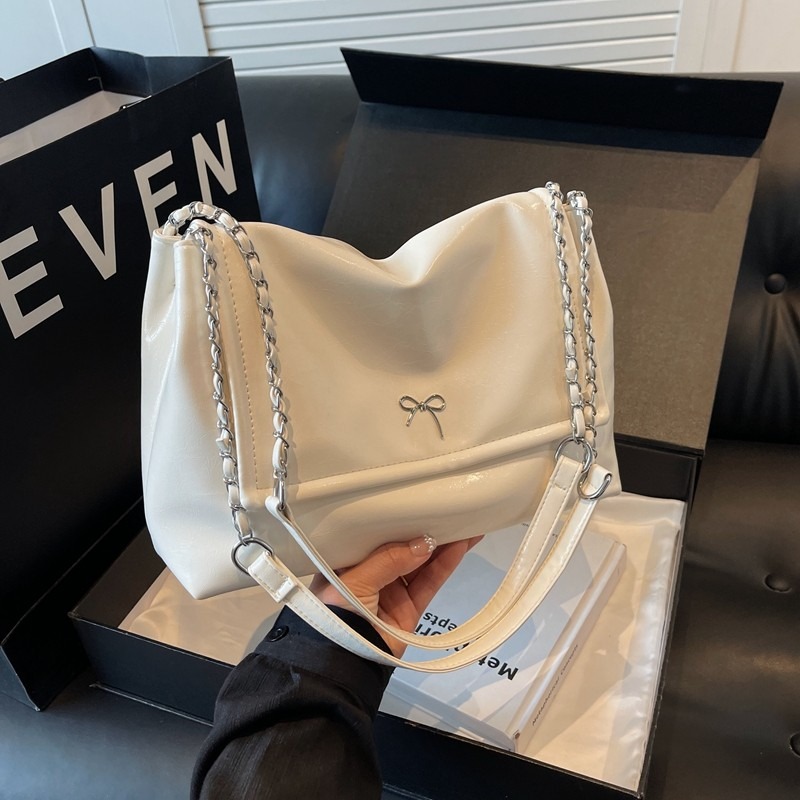 Pu 2024 High-quality Women's Shoulder Bag Chain Zipper Buckle Solid Color Summer Fashion Crossbody Bag Soft Versatile Handbag
