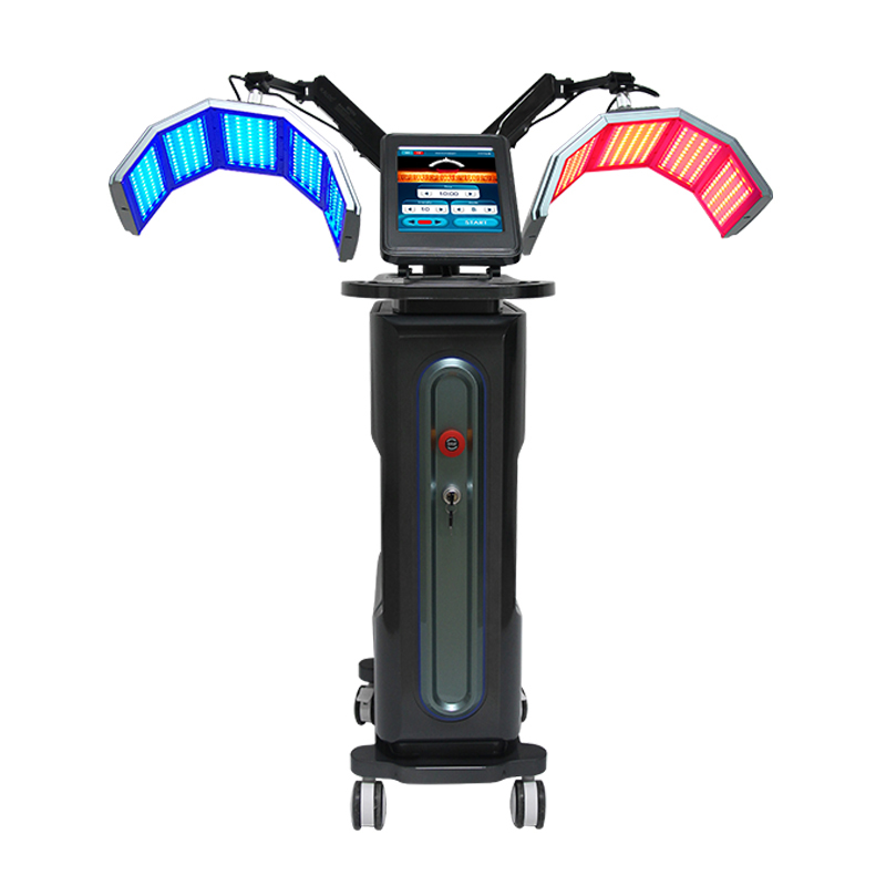 High Efficiency Photodynamic Therapy Photon Beauty Bio Light Anti-aging Skin Rejuvenator Pore Shrinking Anti-pigment Bactericidal Dual PDT Machine