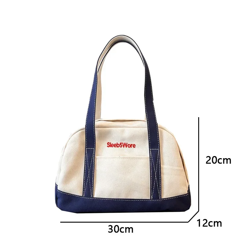 Women Tote Bag Casual Canvas Large Capacity Women Handbags Designer Letters Shoulder Armpit Bags Luxury Big Shopper Girls Gift