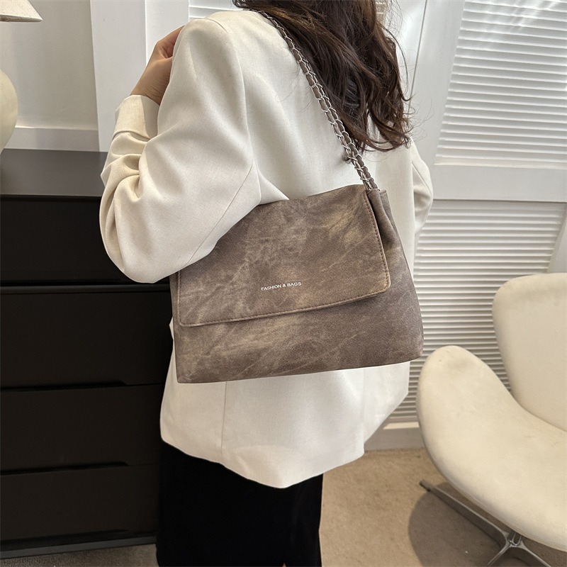 2024 Autumn New Fashion Casual Shoulder Bag Trend Retro Large Capacity Bags for Women Handbags Crossbody
