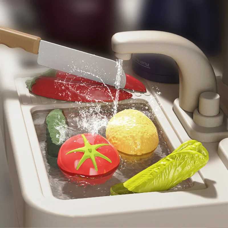 9cm big kitchen toy childrens game room kitchen appliance set simulation spray baby mini food cooking toy girl Christmas gift X241107