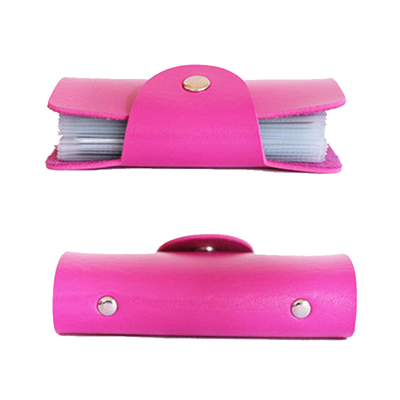 24 Bits Credit Card Holder Business Bank Card Pocket PVC Large Capacity Card Cash Storage Clip Organizer Case Wallet Cardholder