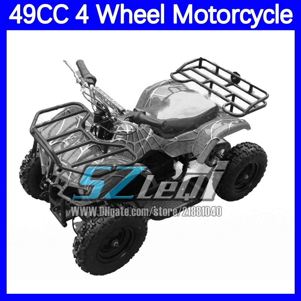 Kids Adult ATV UTV MOTO 49CC 2Stroke ATV OFF-road Gasoline Motorcycle For New Year Birthday Holiday Festival Party Gifts Racing MOTO 4 Wheels Motorbik