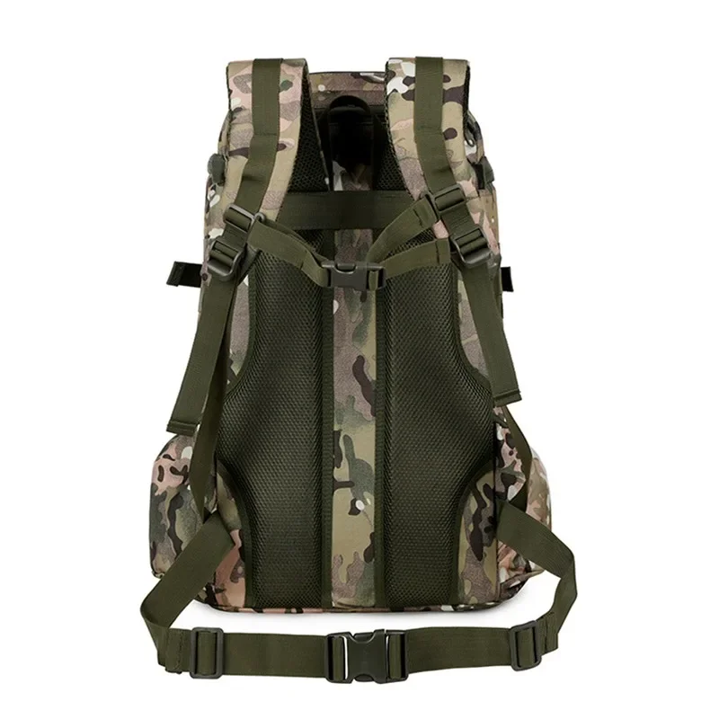 40L Fishing Hunting Camping Backpack Waterproof Tactical Outdoor Sports Bag Military Climbing Hiking Army Rucksacks 3P Pack Bag