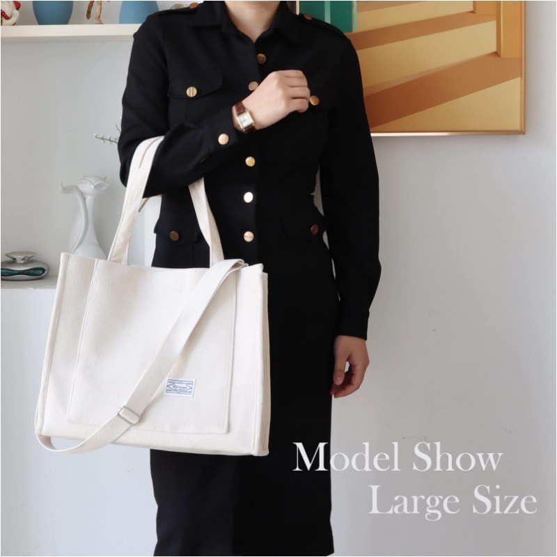 Luxury Designer Handbag Corduroy Ladies Bag 2024 New Trend Single Shoulder Bags Solid Color Buckle Messenger Bags