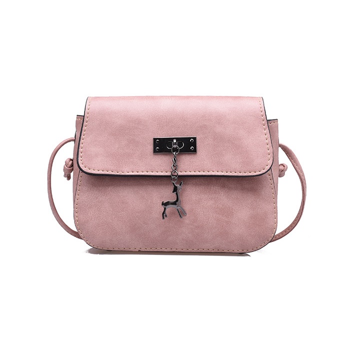 Fashion Ladies Handbag Messenger Bags Women Leather Shoulder Bag Lady Crossbody Mini Bag Female Deer Pendant Evening Bags