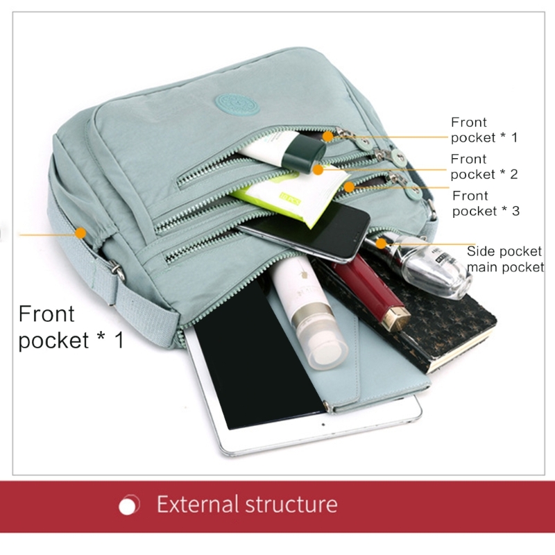 Practical and Fashionable Women's Shoulder Bag Nylon Crossbody Bags Perfect for Outdoor Activities and Travel