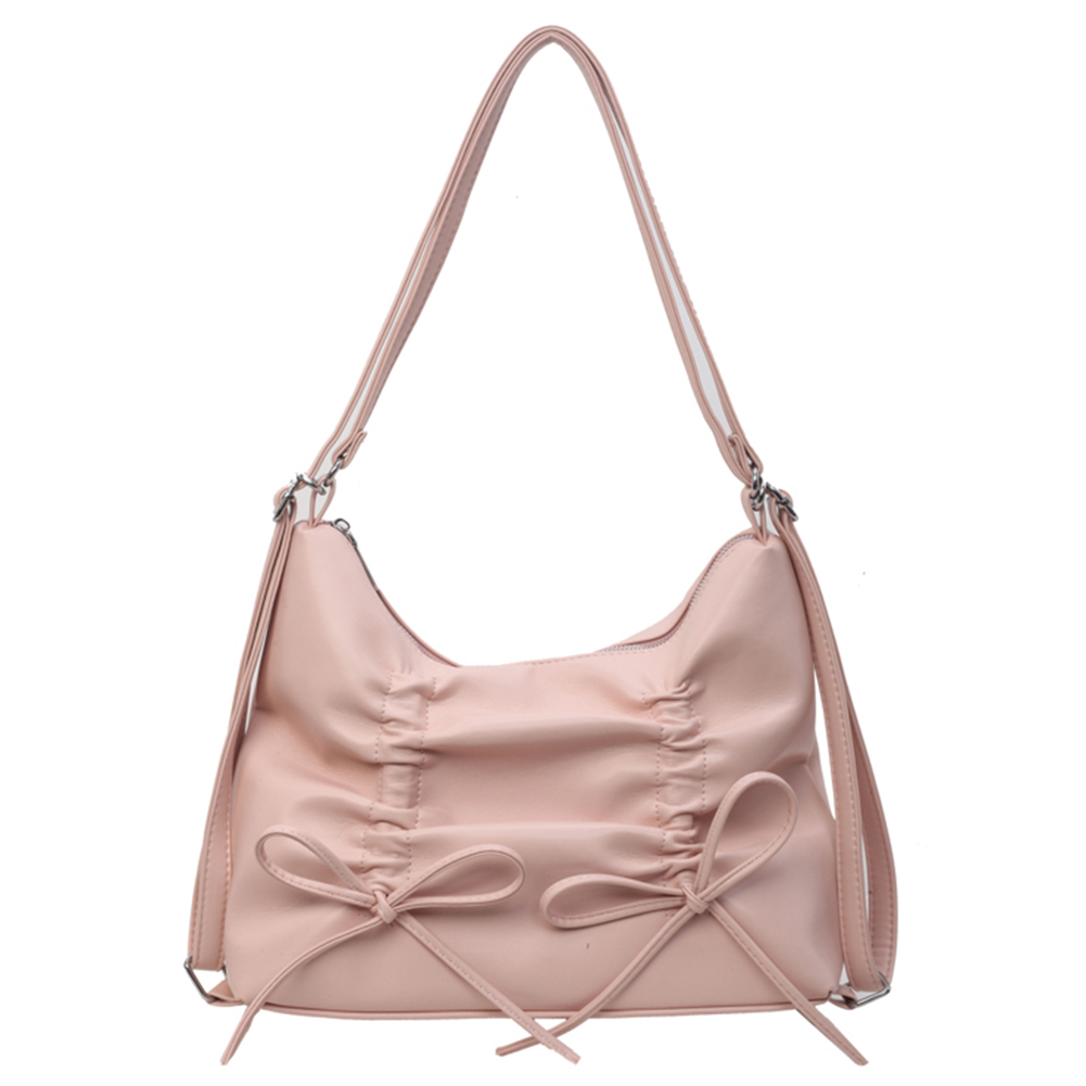 Women Luxury Shoulder Bag PU Leather Simple Satchel Bag Adjustable Strap Fashion Crossbody Bag Female Outdoor Bag