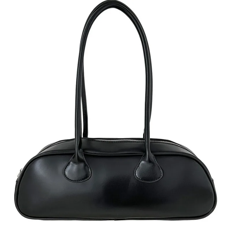 High-capacity Shoulder Bags for Women New Office Lady PU Underarm Bag Fashion Solid Popular Tote Bag Classic Bolsos Сумка