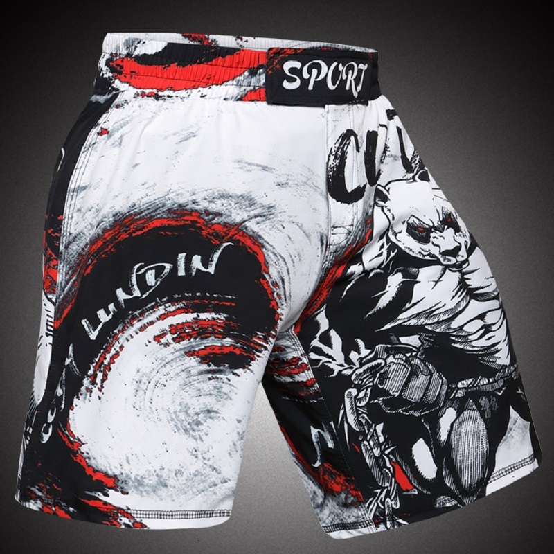 Cody Lundin Mma Fight Shorts Men Lightweight Trunks for Kick Boxing Training Muay Thai BJJ Grappling and Combat Exercise Shorts