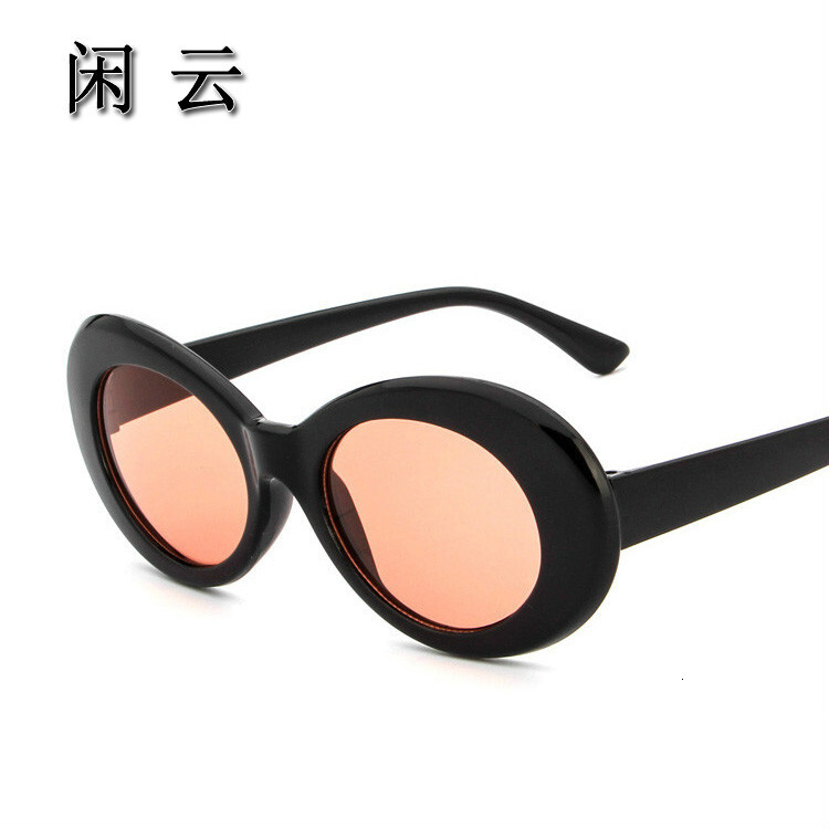 New Fashion Designer Sunglasses For Men And Women Outdoor Beach Resort Oval Frame Glasses
