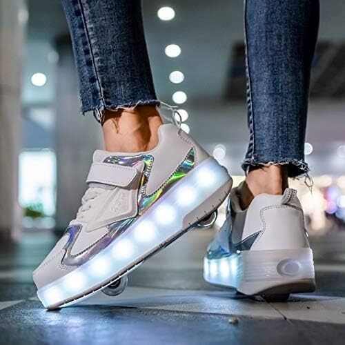 Children's LED roller skating shoelaces single wheel luminous roller shoes for girls, boys, and children