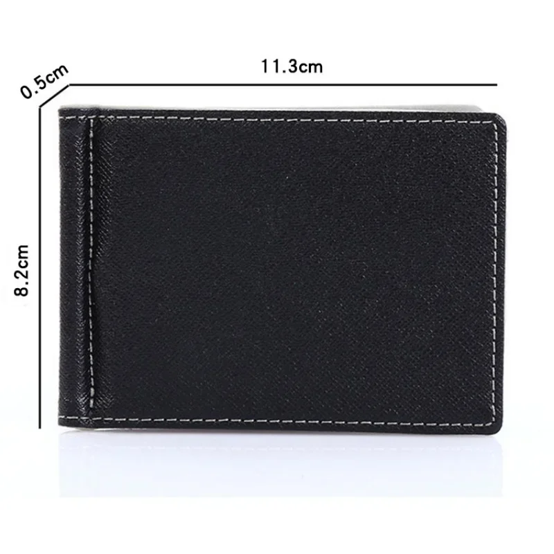 Small Men's Credit ID Card Holder Wallet Male Slim Leather Coin Money Business Card Wallet with Coin Pocket Purse for Men Women