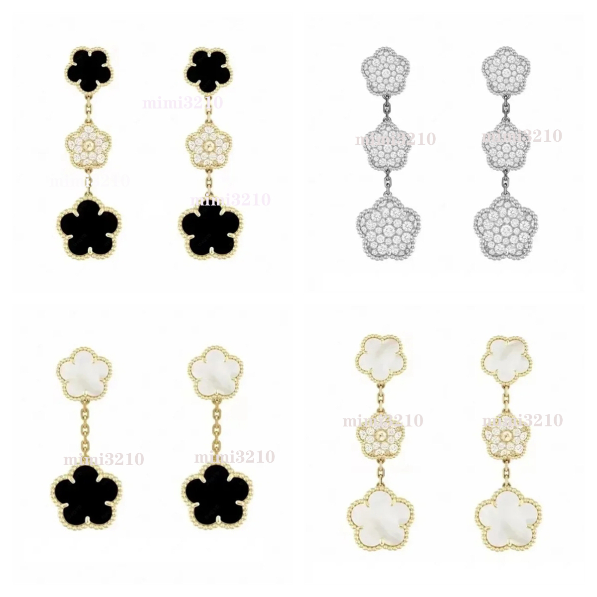 drop earrings designer jewelry earrings designer earrings 18K Gold Plated Fashion design woman jewelry earings luxury earrings ohrringe earring earings designer