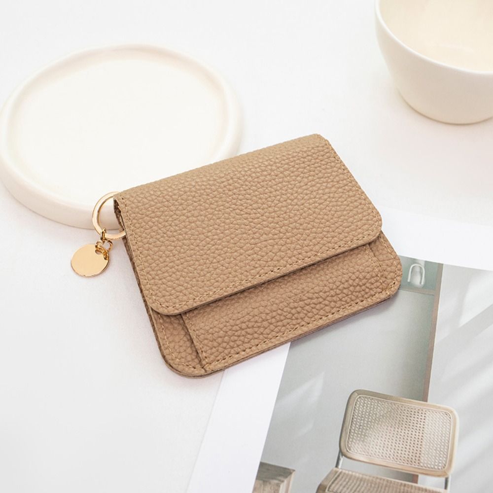 Fashion Sweet Women Card Holder Wallet Foldable Multifunctional Convenient Cash Wallet HandBags Card Bag