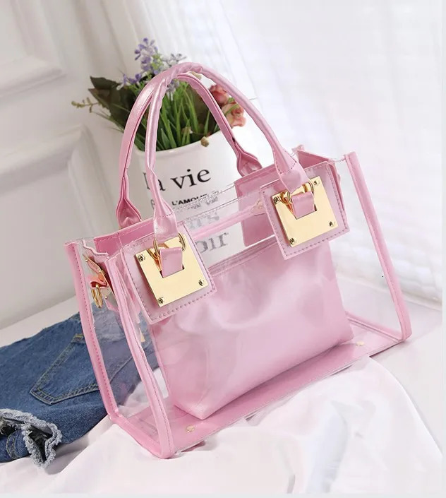 Avant garde fashion transparent womens fashion portable shoulder bag cross body bag 241107