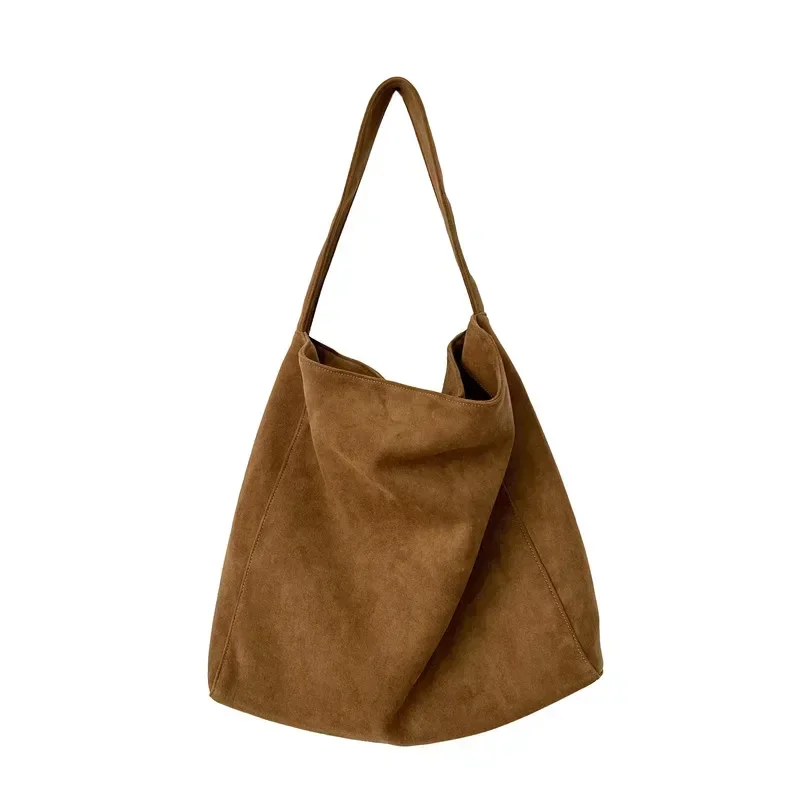 Casual Solid Interior Compartment Shoulder Bags Magnetic Buckle 2024hot Sale Bags for Women Zipper Woolen Cloth Women's Handbags