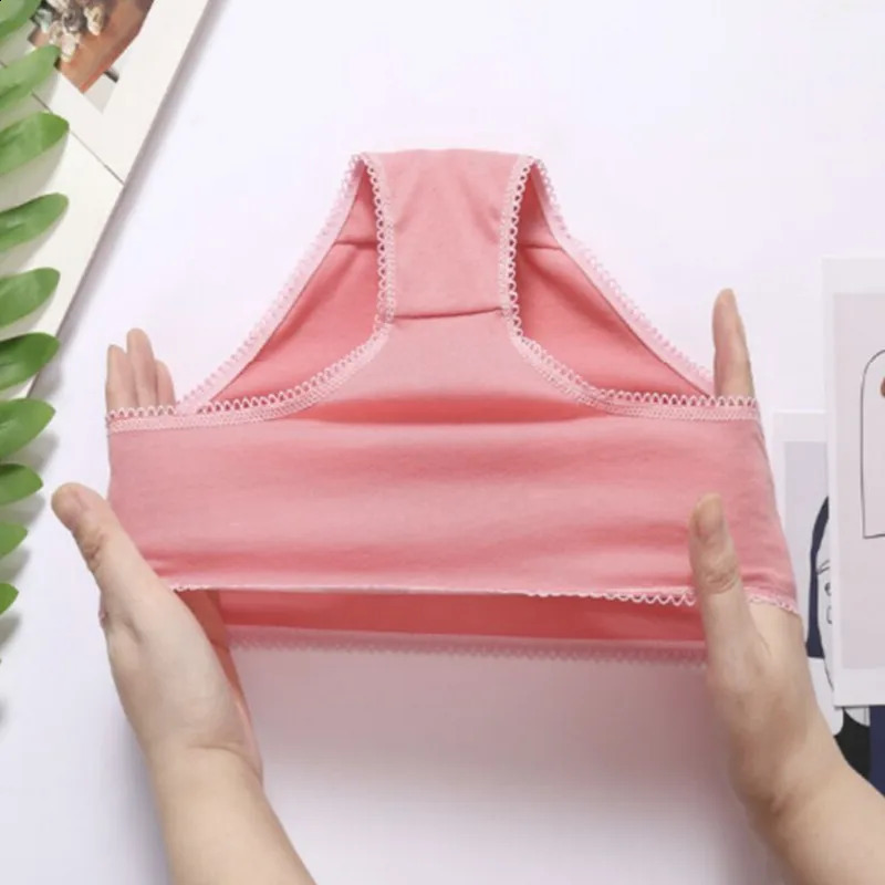 24pcs/Lot Cotton Girls Briefs Childrens Underwear Triangle Panties Kids Underpants 2-12Years 240329