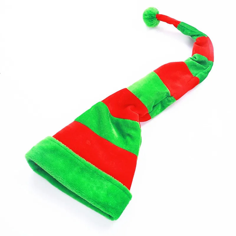 Holiday party elf hat clown hat hip-hop hat creative line leg hat Christmas tree hat Christmas tree hat Christmas tree hat 241106