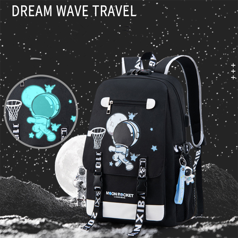 Kids Backpack Children School Bags for Boys Astronaut School Backpack Waterproof Primary Schoolbags Book Bag Mochila Infantil