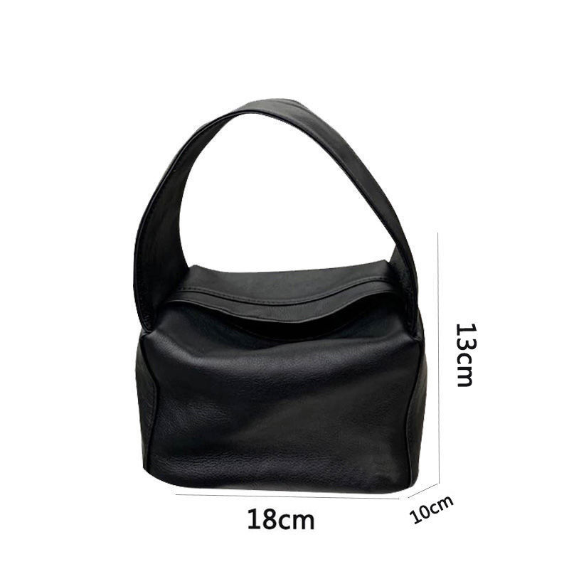 Handbag female mini portable French fashion trendy small square bag with tofu bag soft leather female bag