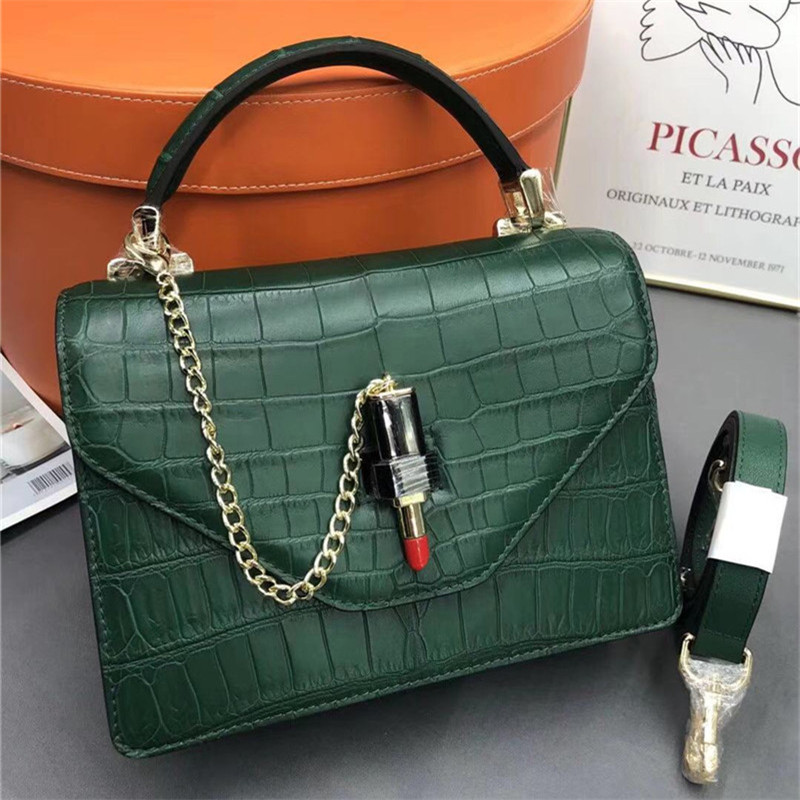 Fancy Genuine Crocodile Belly Skin Lady Small Yellow Purse Women Mini Handbag Real Alligator Leather Female Single Shoulder Bag