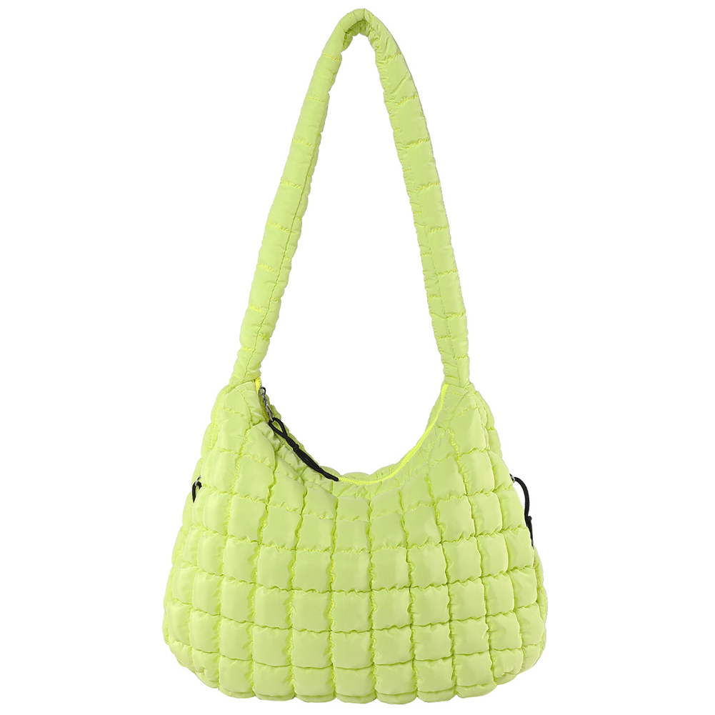 Women Cloud Hobo Bag Large Capacity Quilted Bubbles Crossbody Bag Solid Color Fashion Padded Sling Bag Puffer Shoulder Bags