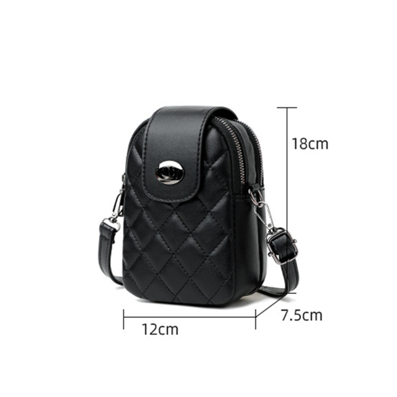 Luxury Woman Bag Fashion Trends 2025 Crossbody Bags for Women Mobile Phone Bag Wallet Coin Purse Mobile Storage Bag Shoulder Bag