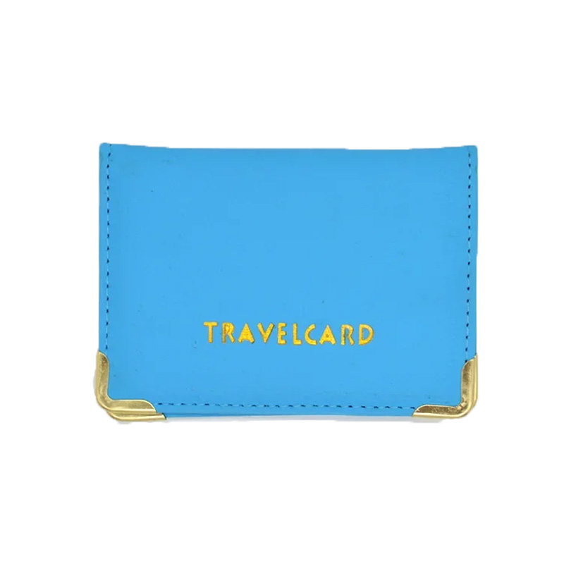 Soft Leather Travel Card Bus Pass Credit Card ID Card Wallet Cover Case Holder