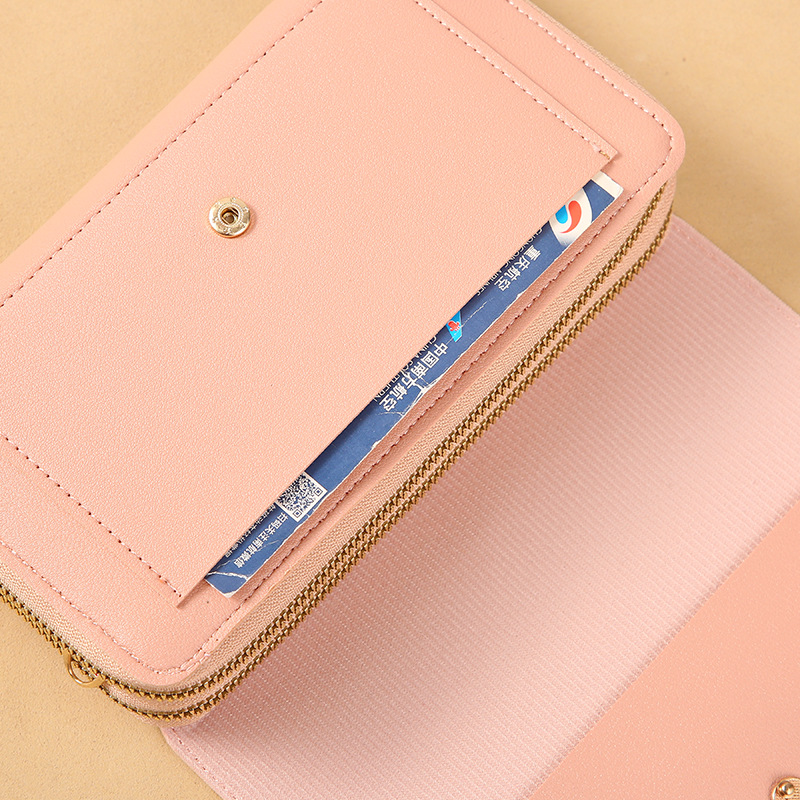 Buylor New Women's Handbag Fashion Mobile Phone Bag Ladies Wallet Pu Leather Clutch Bags Large Capacity Shoulder Bags Coin Purse