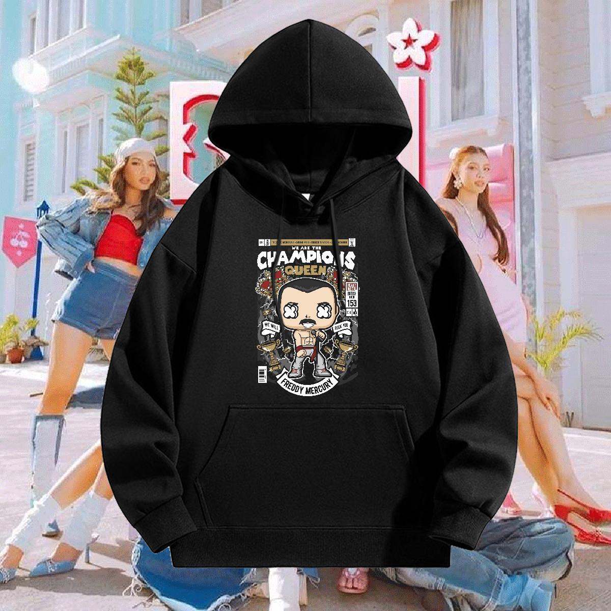 Wholesale Men Sweatshirt hoodie Breathable Drawstring Hoodie Classic Mens Hoodie Oversized 2XL 3XL Tops Pullover Hoodie Hip Hop Velvet Thick