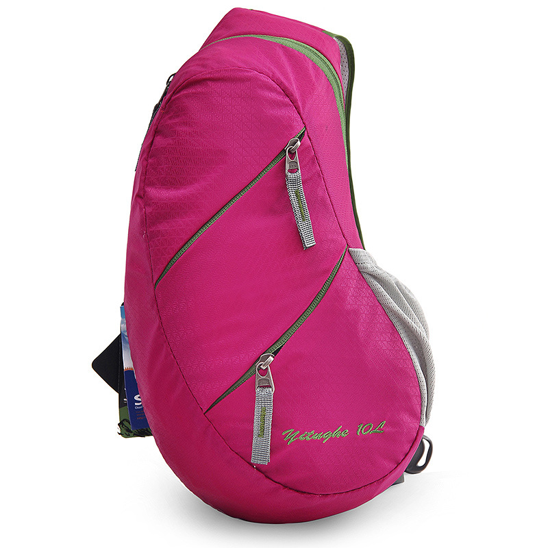 Women Crossbody Bag Waterproof Nylon Travel Bag Men Shoulder Sling Bag Unisex chest pack muscle men chest back Bag For Girl