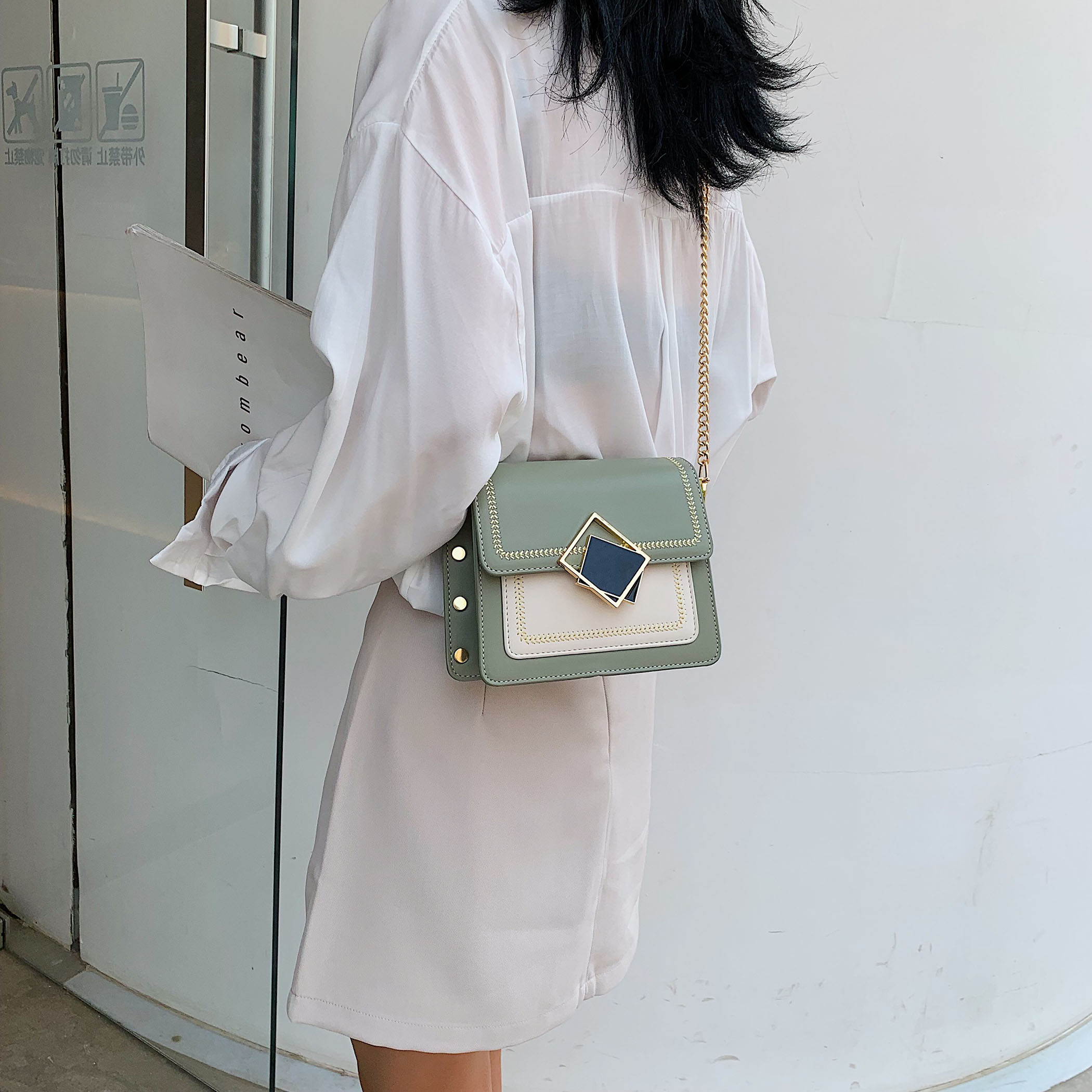 Drop shipping Link For Women 2019 Quality Shoulder Messenger Bag Female Small Bucket Bags Lady Handbags