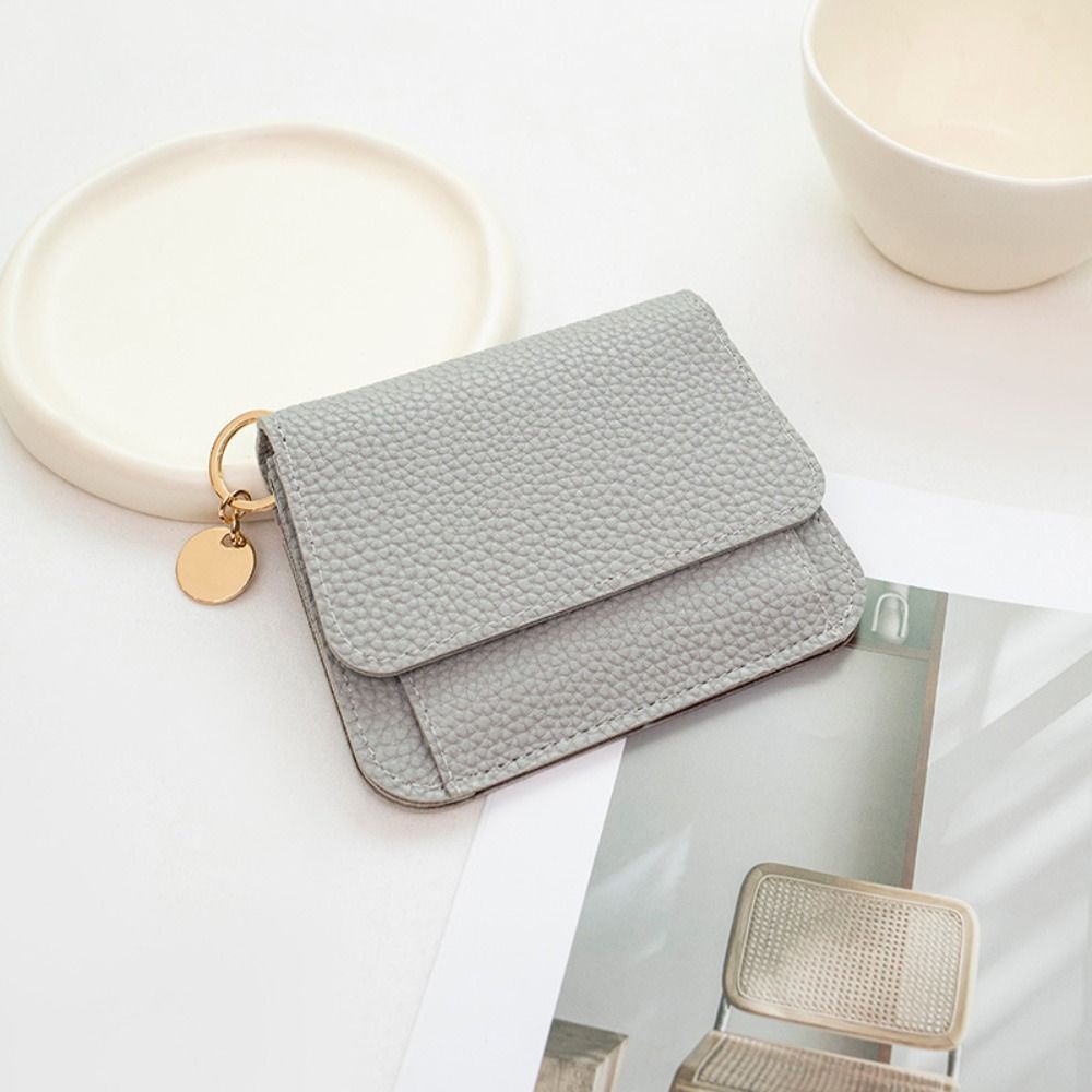 Fashion Sweet Women Card Holder Wallet Foldable Multifunctional Convenient Cash Wallet HandBags Card Bag