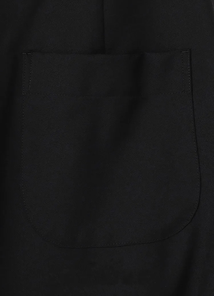 Mens spring and autumn wide leg pants overalls loose mens casual large size suspenders Japanese Yamamoto wind 240401