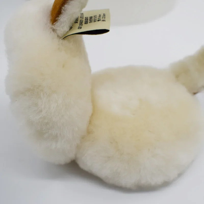 wool earmuffs warm winter sheepskin earmuffs for men soft warm solid earmuffs outdoor cold protection earmuffs 241107