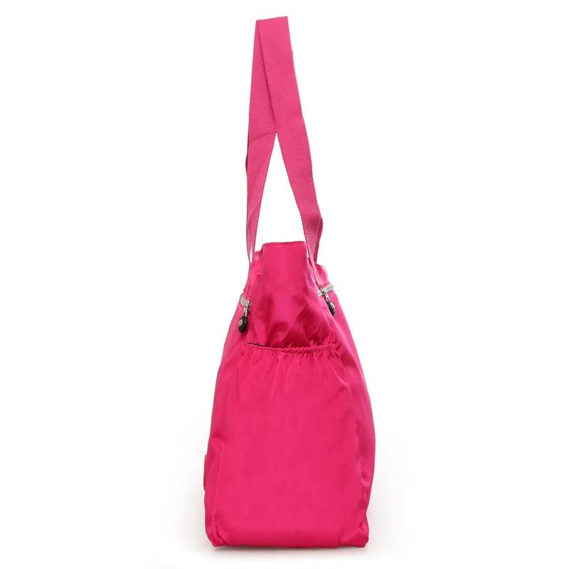 Women's Bag Solid Color Tote Bag Commuting Shoulder Bag Leisure Simple Mommy Go Out Bag Large Capacity Nylon Handbag Oxford