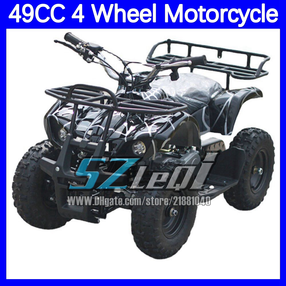 HOT Kids Adult ATV UTV MOTO 50CC 2-Stroke ATV OFF road Motorcycle Racing Bike Motorbike For Outdoor Sports Race Team Racing Game Gasoline 4Wheels ATVS