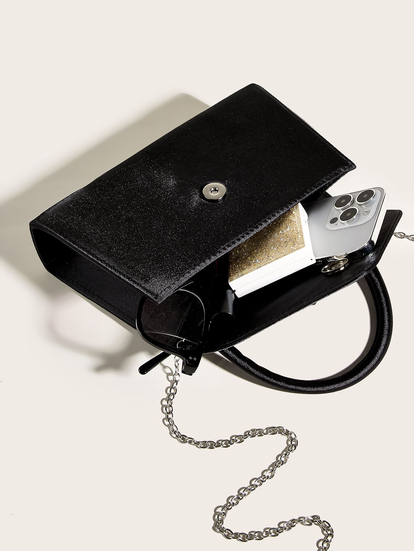 Ladies' Wedding Wallet Handbag Elegant Party Banquet Designer Handbag Sparkling Shoulder Bag