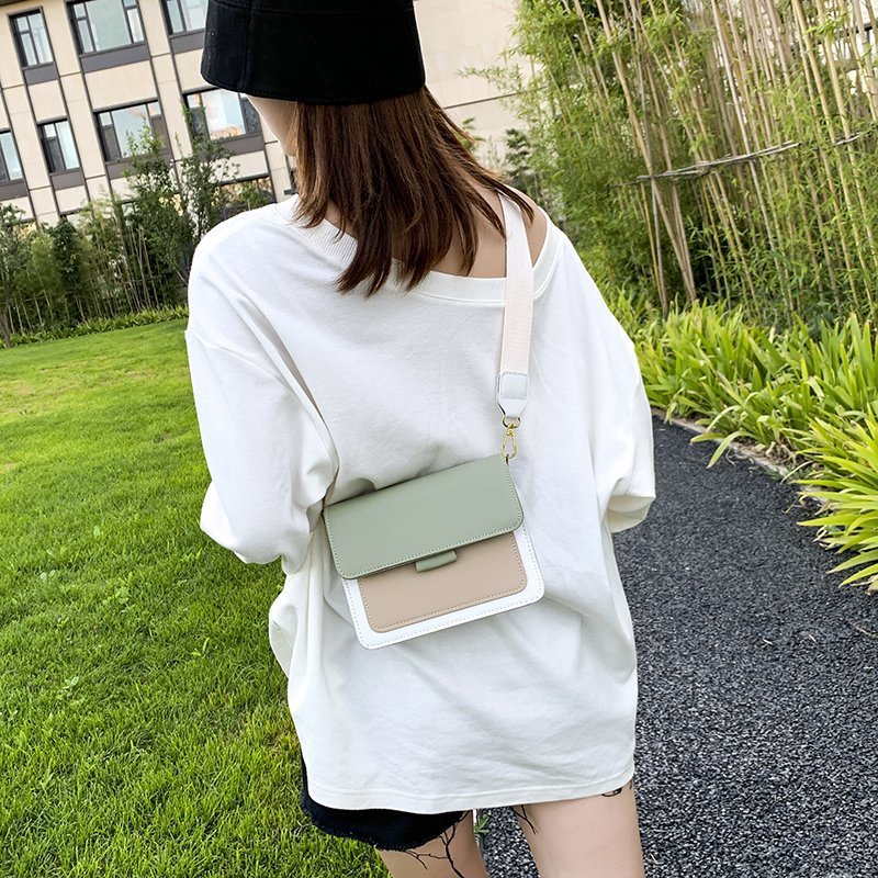 2020 autumn gift bag ladies shoulder bag PU bag messenger female bag fashion simple female bag small square bag purses